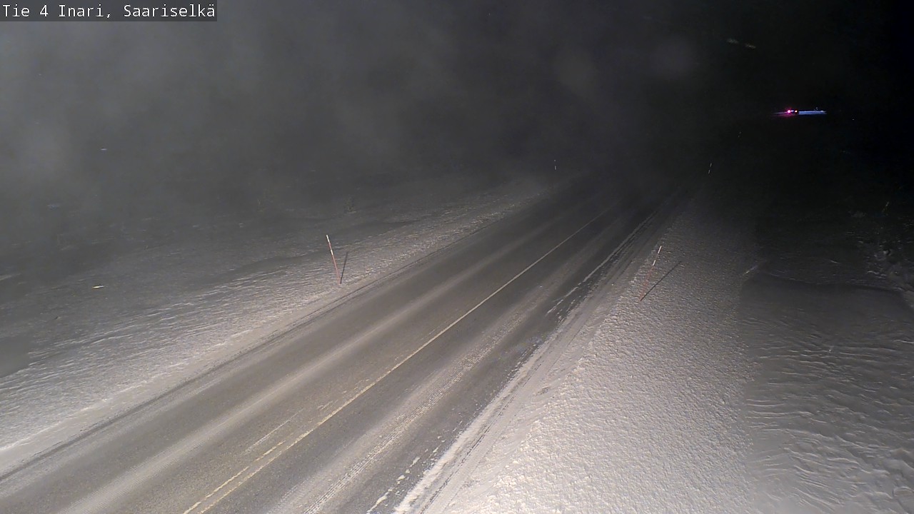 Kelikamerat Kuva Tie 4 Inari, Saariselkä, Kaunispää, Inari, Lappi