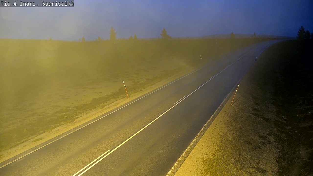 Kelikamerat Kuva Tie 4 Inari, Saariselkä, Kaunispää, Inari, Lappi