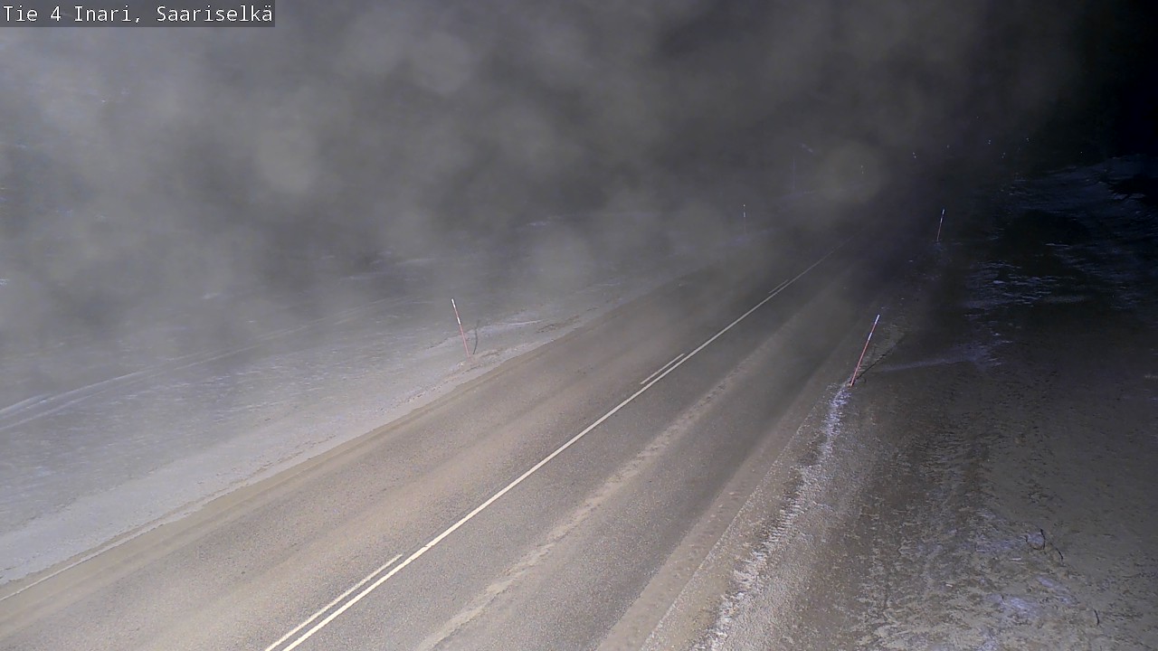 Kelikamerat Kuva Tie 4 Inari, Saariselkä, Kaunispää, Inari, Lappi