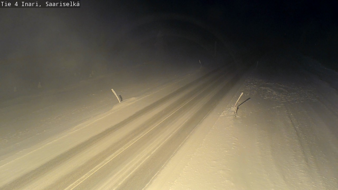 Kelikamerat Kuva Tie 4 Inari, Saariselkä, Kaunispää, Inari, Lappi