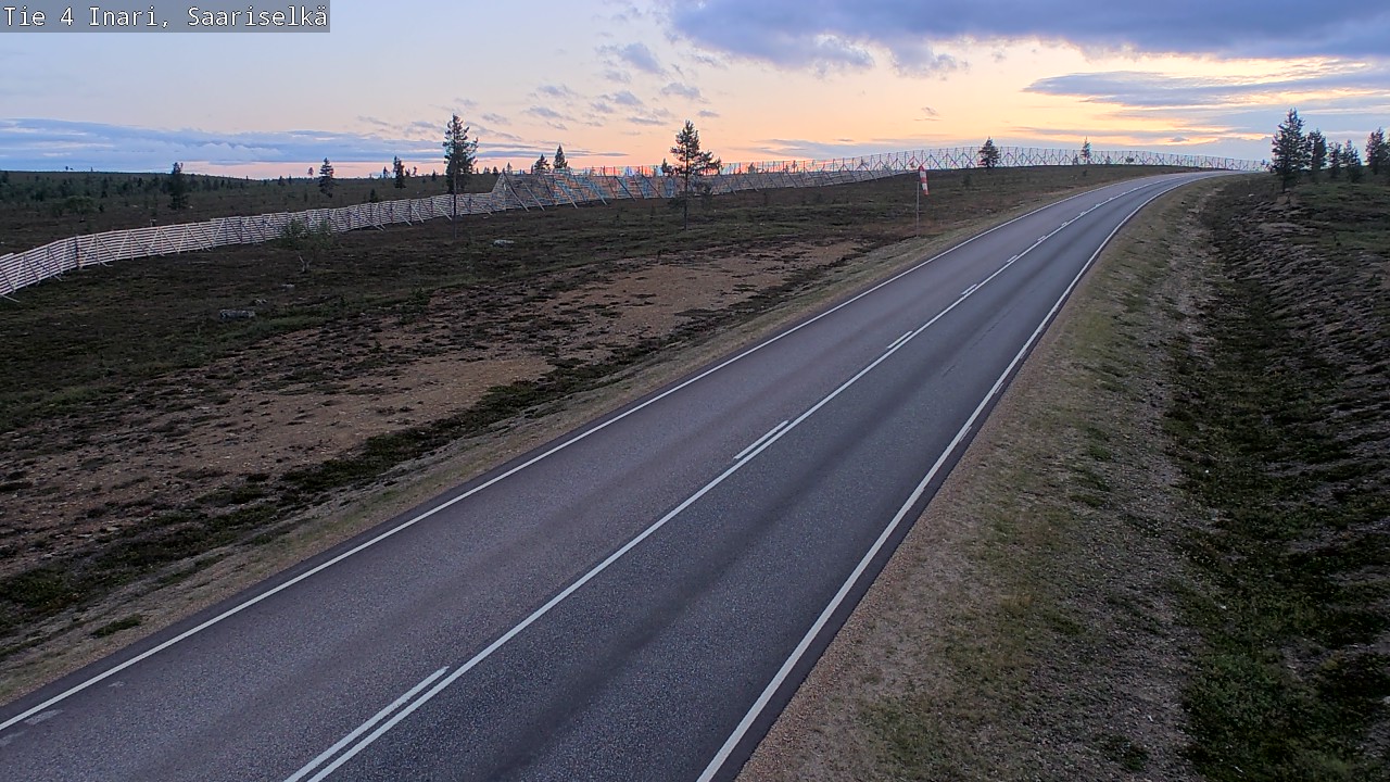 Kelikamerat Kuva Tie 4 Inari, Saariselkä, Kaunispää, Inari, Lappi