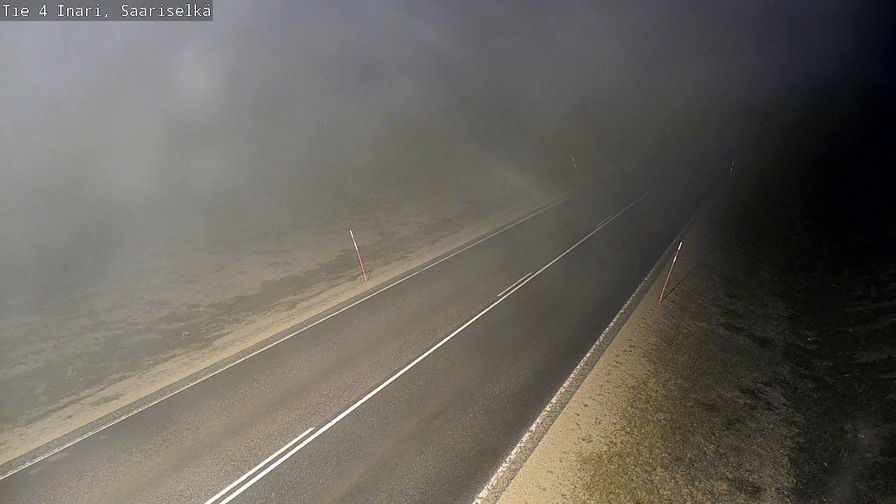 Kelikamerat Kuva Tie 4 Inari, Saariselkä, Kaunispää, Inari, Lappi