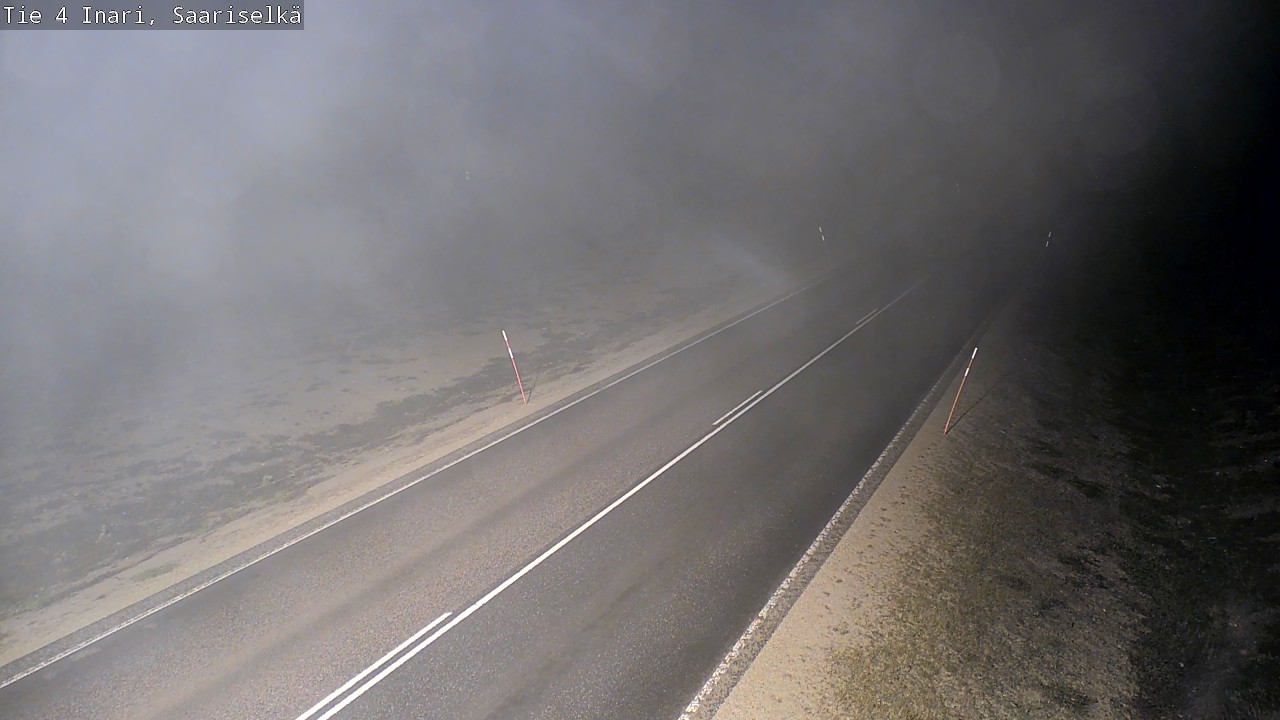 Kelikamerat Kuva Tie 4 Inari, Saariselkä, Kaunispää, Inari, Lappi