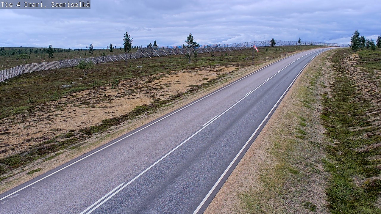 Kelikamerat Kuva Tie 4 Inari, Saariselkä, Kaunispää, Inari, Lappi
