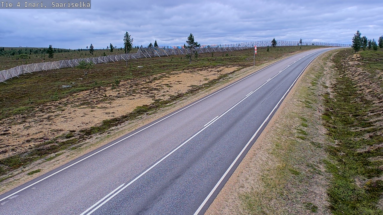 Kelikamerat Kuva Tie 4 Inari, Saariselkä, Kaunispää, Inari, Lappi