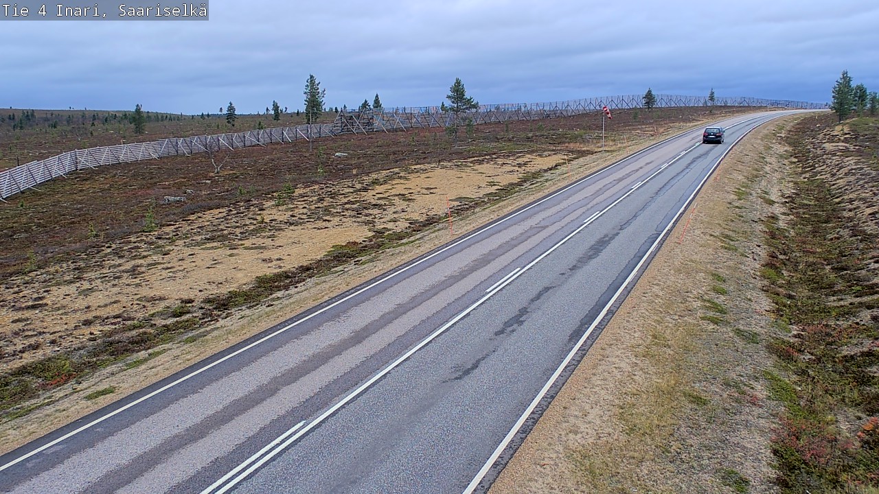 Kelikamerat Kuva Tie 4 Inari, Saariselkä, Kaunispää, Inari, Lappi