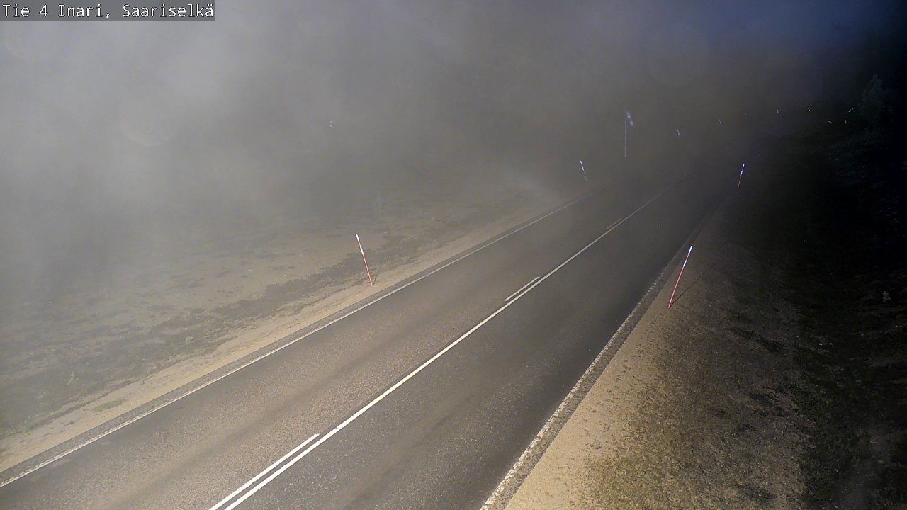 Kelikamerat Kuva Tie 4 Inari, Saariselkä, Kaunispää, Inari, Lappi