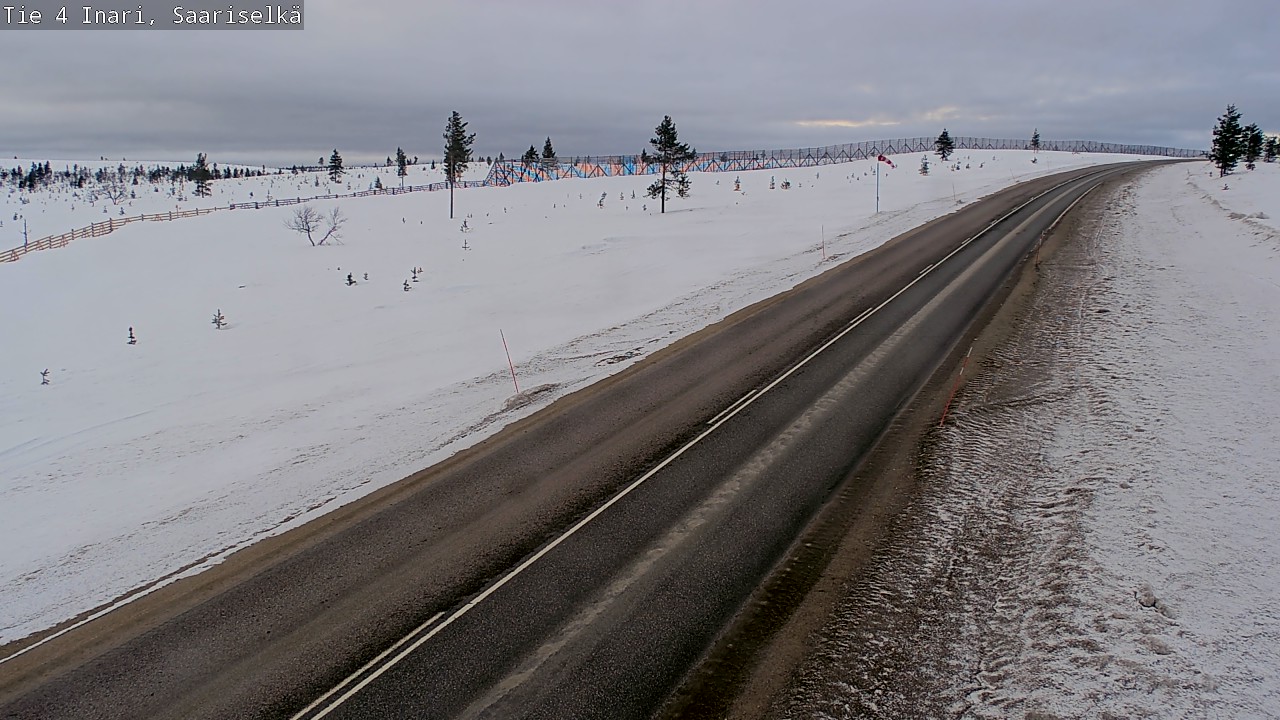 Kelikamerat Kuva Tie 4 Inari, Saariselkä, Kaunispää, Inari, Lappi