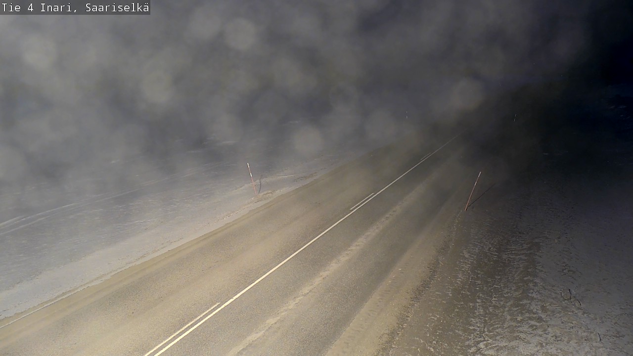 Kelikamerat Kuva Tie 4 Inari, Saariselkä, Kaunispää, Inari, Lappi