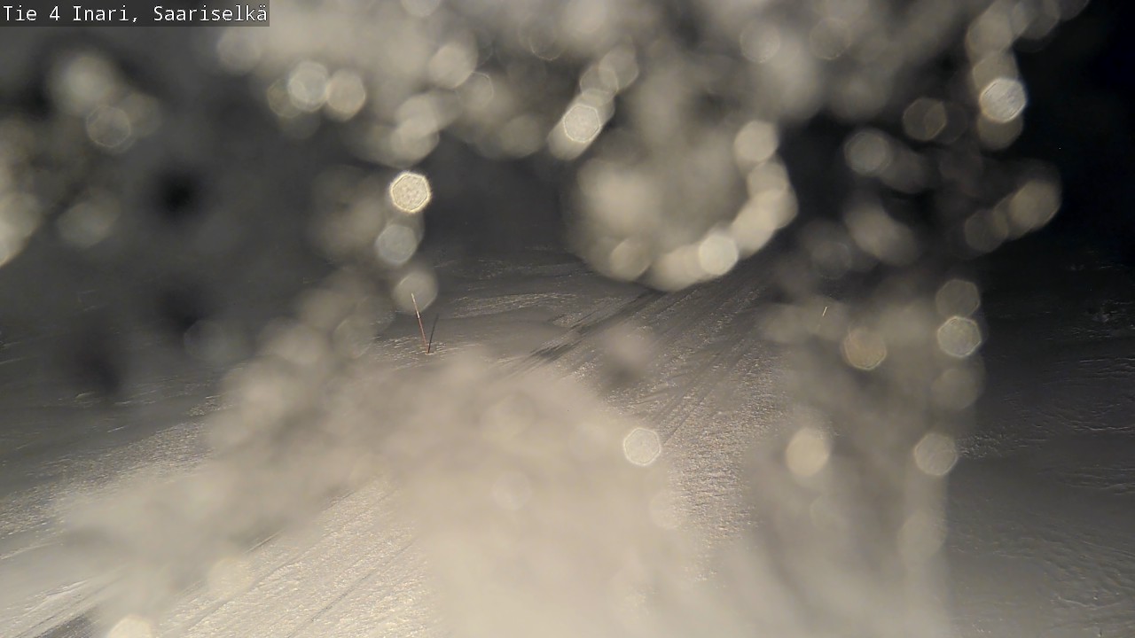 Weather Camera Image Road 4 Inari, Saariselkä, Kaunispää, Inari, Lappi