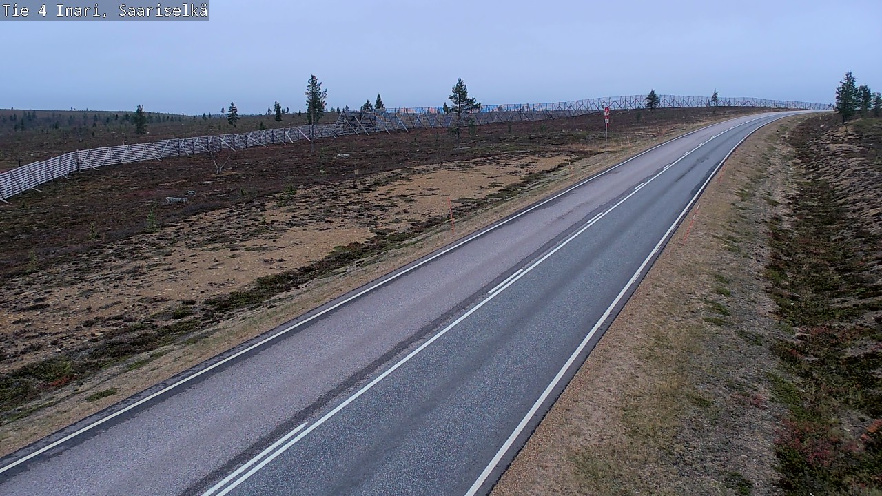 Kelikamerat Kuva Tie 4 Inari, Saariselkä, Kaunispää, Inari, Lappi