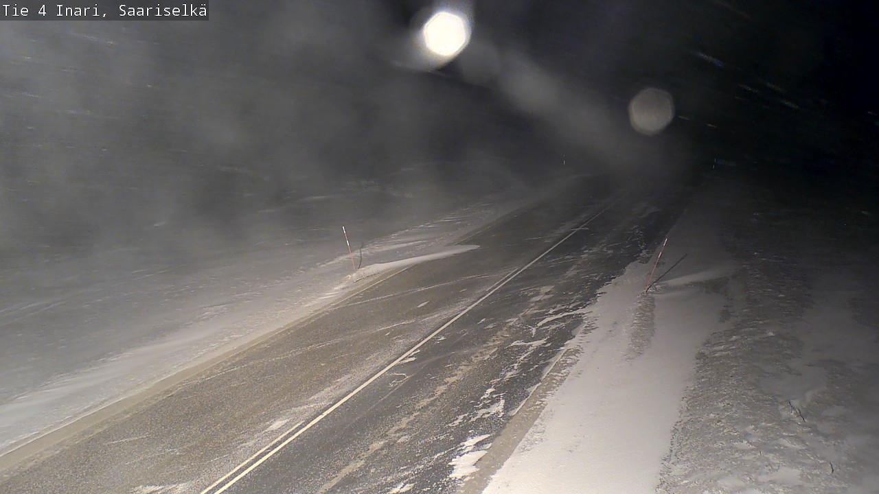 Kelikamerat Kuva Tie 4 Inari, Saariselkä, Kaunispää, Inari, Lappi