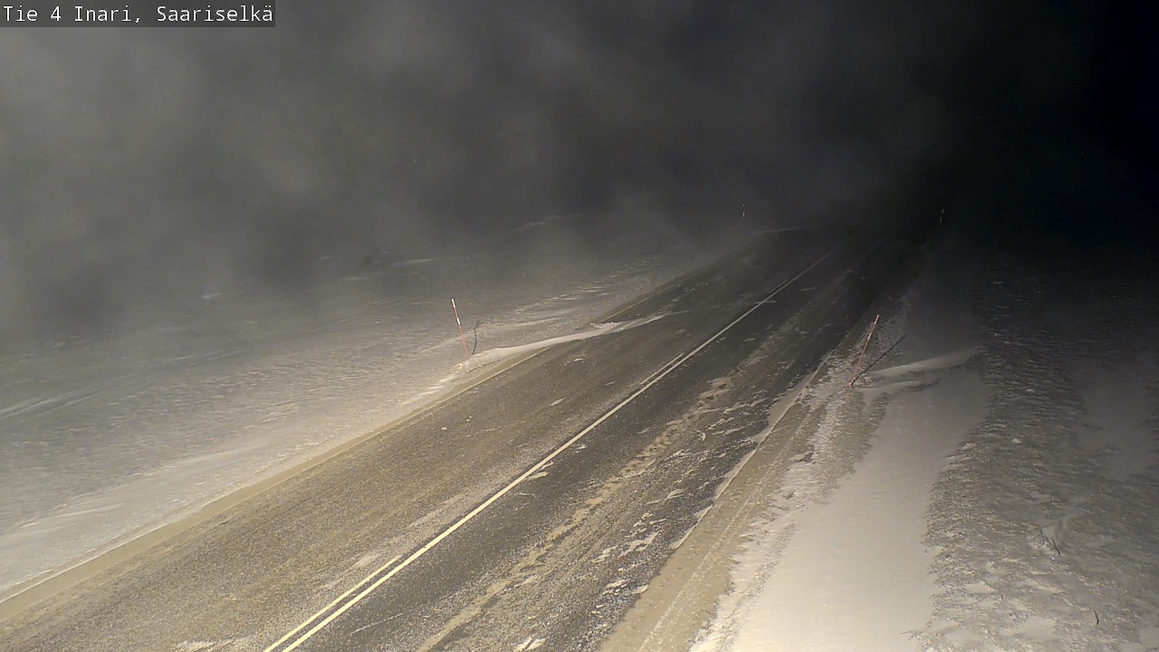 Kelikamerat Kuva Tie 4 Inari, Saariselkä, Kaunispää, Inari, Lappi