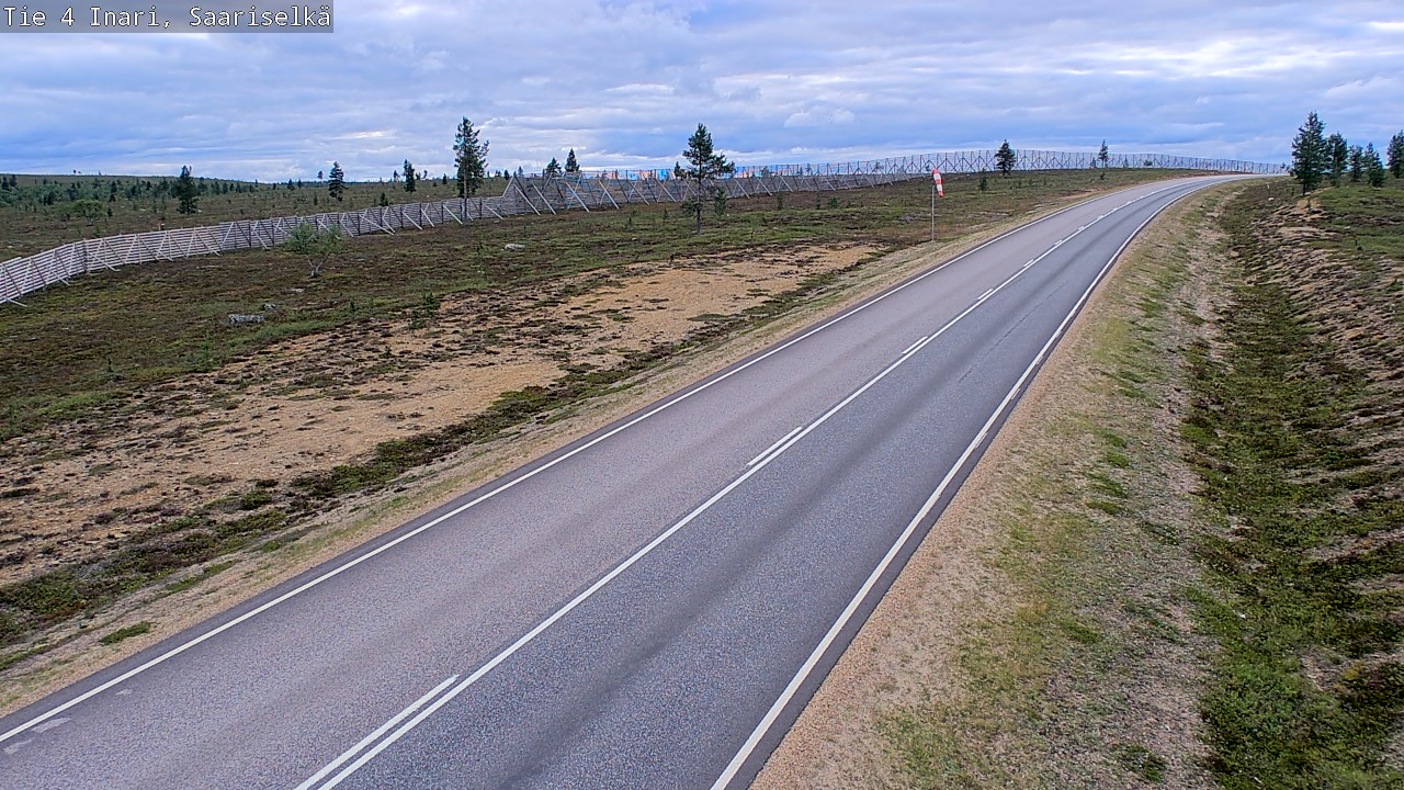 Kelikamerat Kuva Tie 4 Inari, Saariselkä, Kaunispää, Inari, Lappi