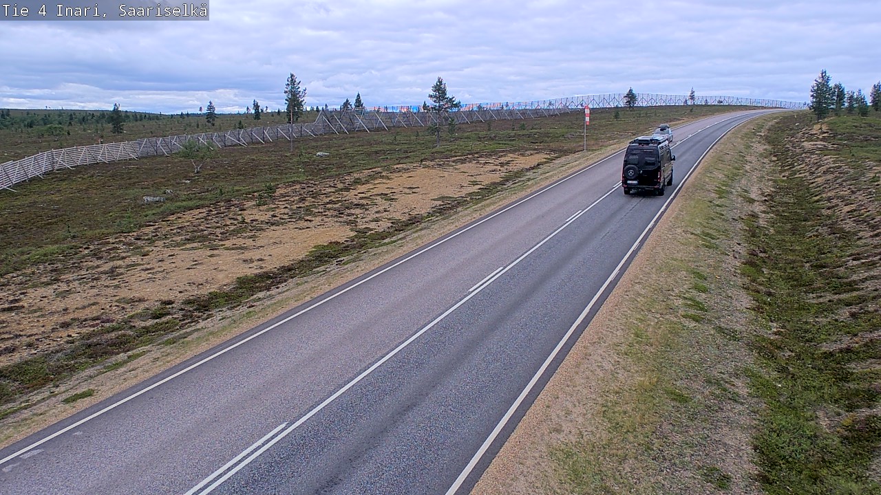Kelikamerat Kuva Tie 4 Inari, Saariselkä, Kaunispää, Inari, Lappi