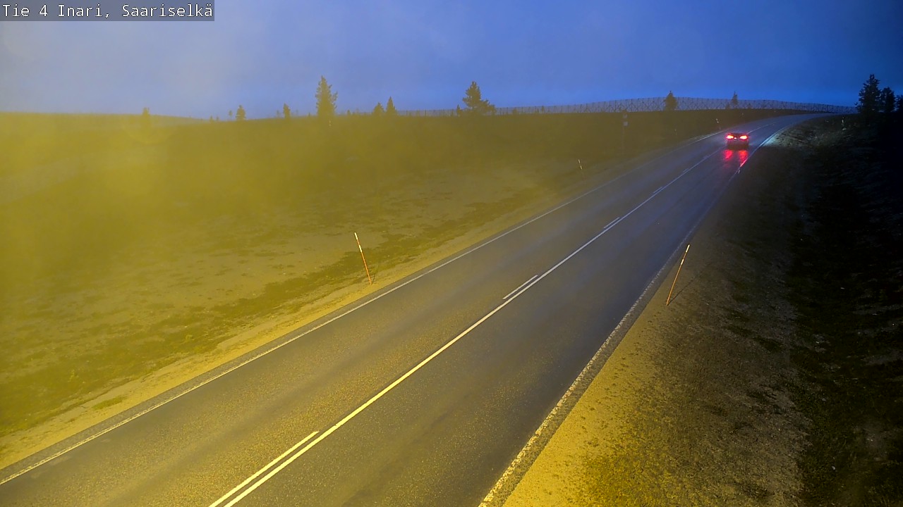 Kelikamerat Kuva Tie 4 Inari, Saariselkä, Kaunispää, Inari, Lappi