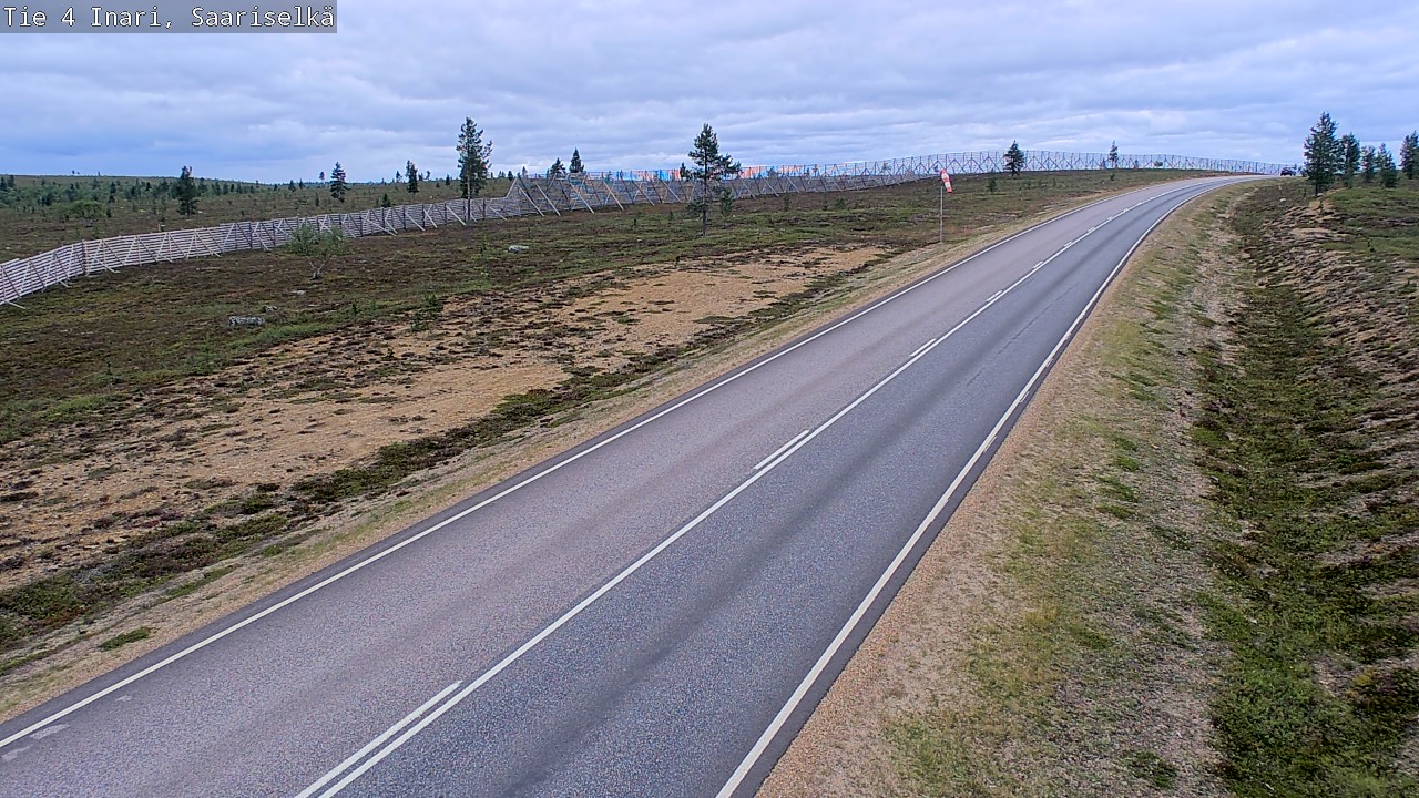 Kelikamerat Kuva Tie 4 Inari, Saariselkä, Kaunispää, Inari, Lappi