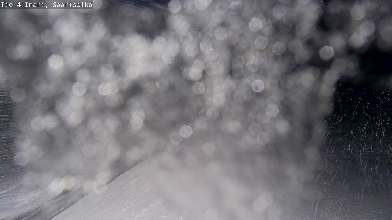 Weather Camera Image Road 4 Inari, Saariselkä, Kaunispää, Inari, Lappi