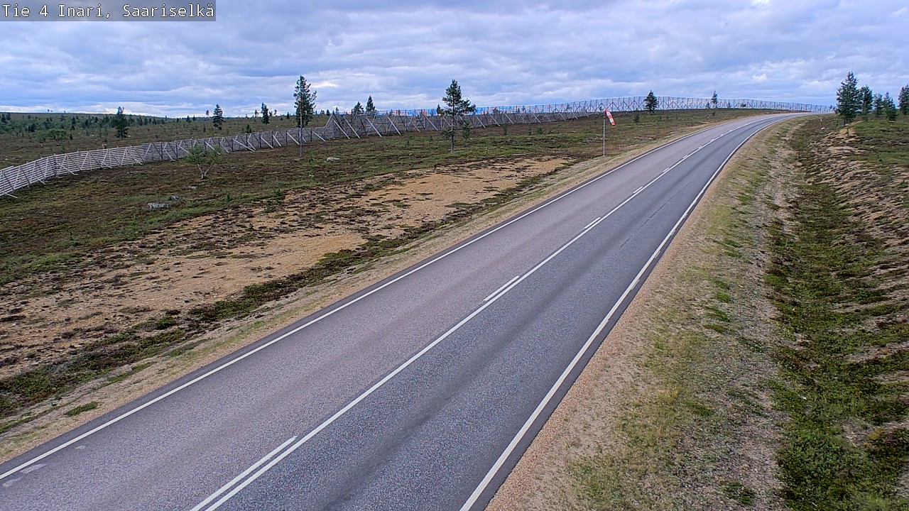Kelikamerat Kuva Tie 4 Inari, Saariselkä, Kaunispää, Inari, Lappi