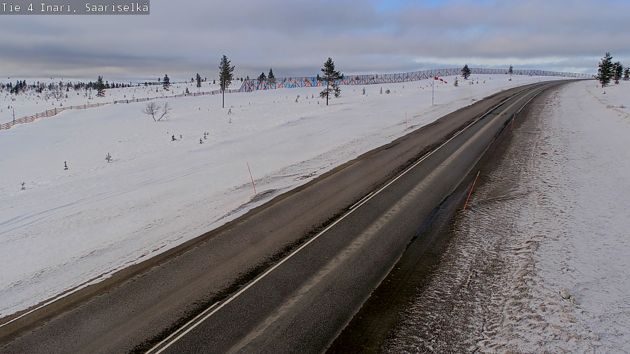 Kelikamerat Kuva Tie 4 Inari, Saariselkä, Kaunispää, Inari, Lappi