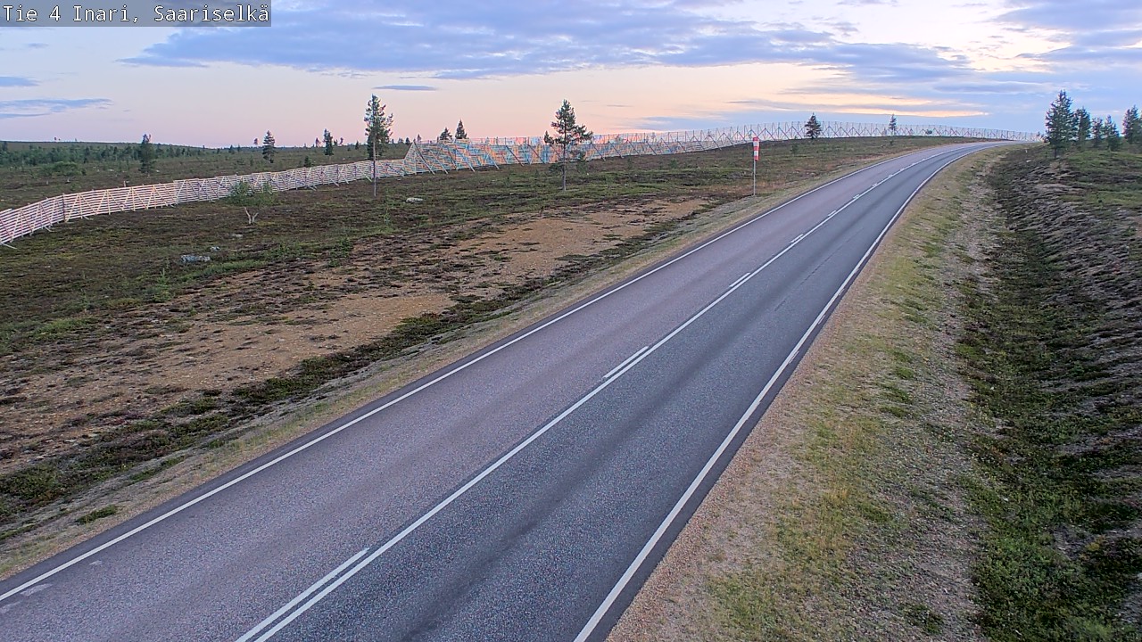 Kelikamerat Kuva Tie 4 Inari, Saariselkä, Kaunispää, Inari, Lappi