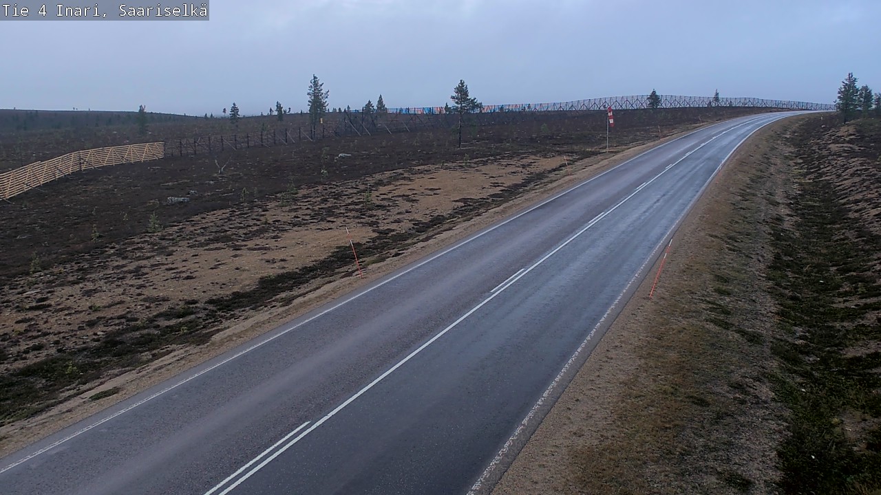 Kelikamerat Kuva Tie 4 Inari, Saariselkä, Kaunispää, Inari, Lappi