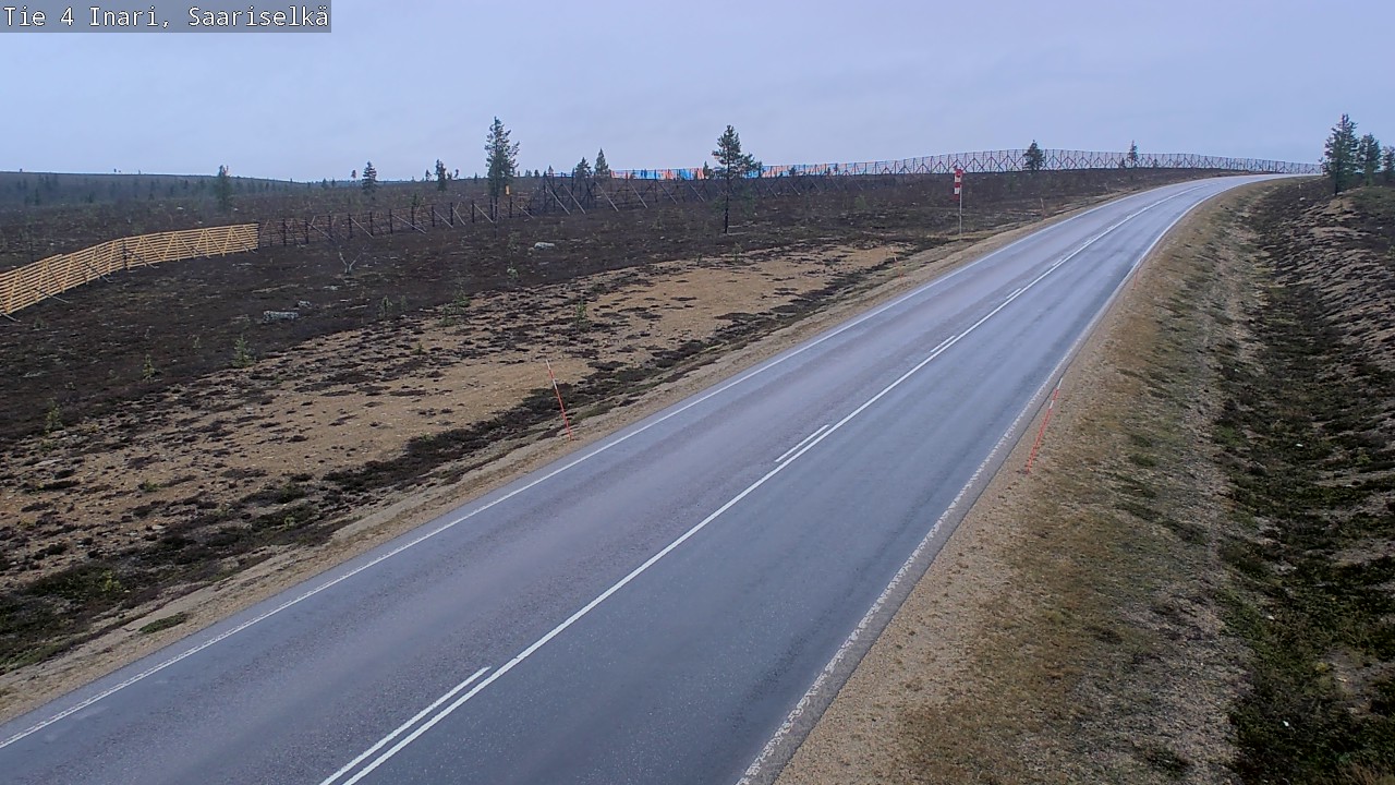 Kelikamerat Kuva Tie 4 Inari, Saariselkä, Kaunispää, Inari, Lappi