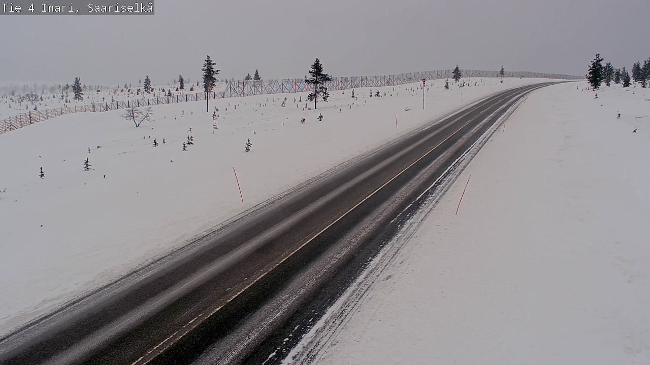 Kelikamerat Kuva Tie 4 Inari, Saariselkä, Kaunispää, Inari, Lappi