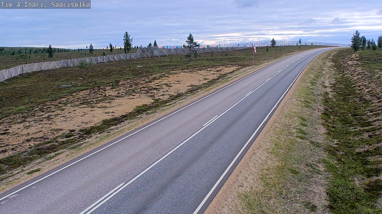 Kelikamerat Kuva Tie 4 Inari, Saariselkä, Kaunispää, Inari, Lappi
