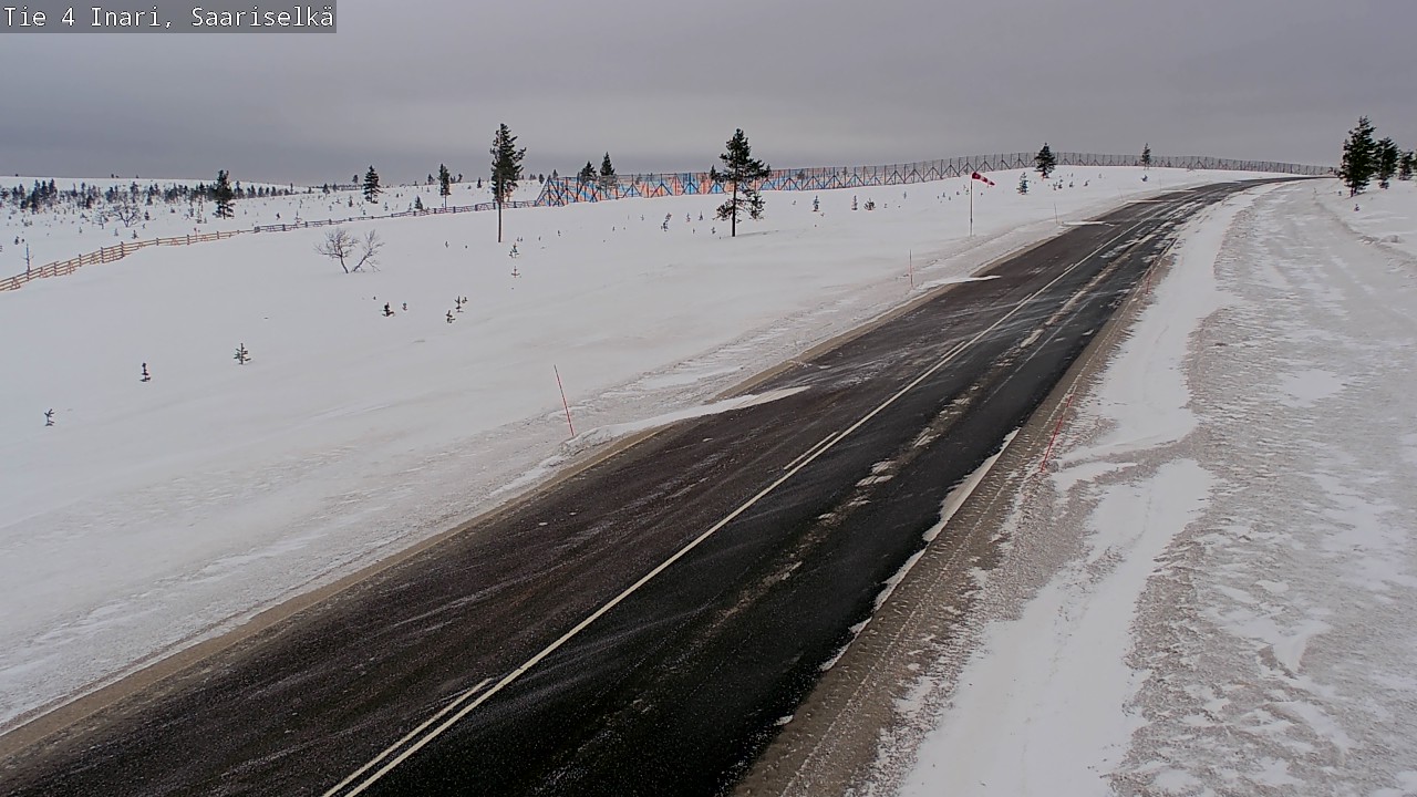 Kelikamerat Kuva Tie 4 Inari, Saariselkä, Kaunispää, Inari, Lappi