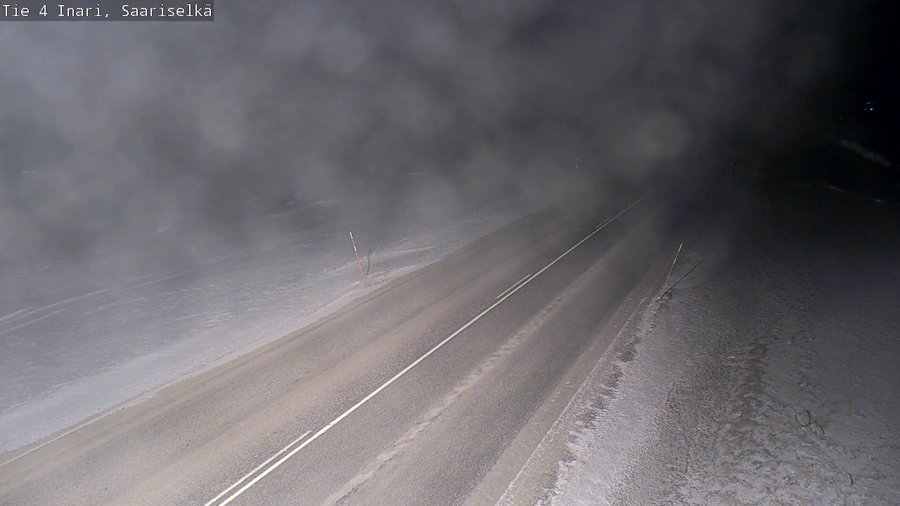 Kelikamerat Kuva Tie 4 Inari, Saariselkä, Kaunispää, Inari, Lappi