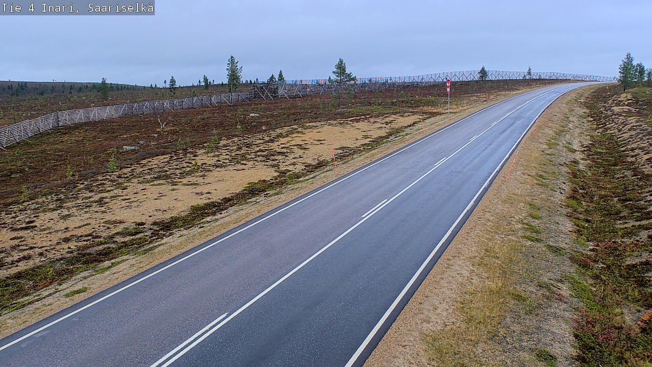 Kelikamerat Kuva Tie 4 Inari, Saariselkä, Kaunispää, Inari, Lappi