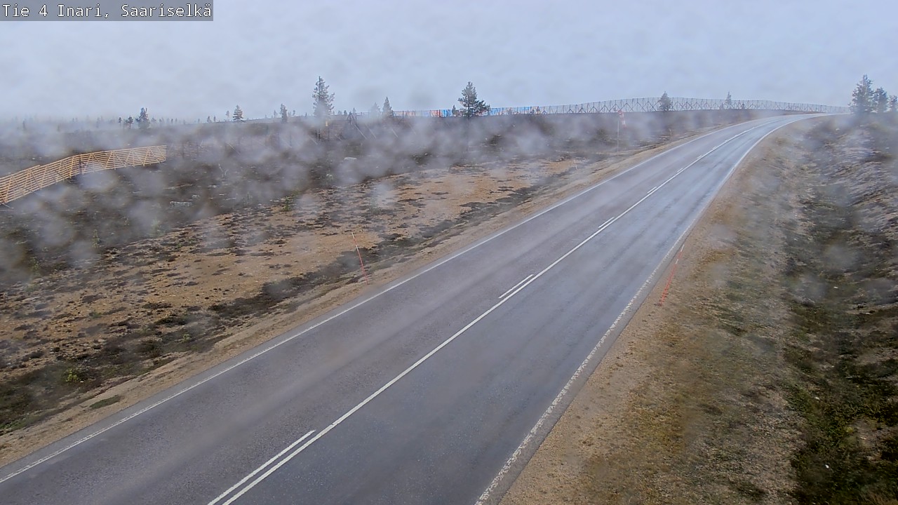 Kelikamerat Kuva Tie 4 Inari, Saariselkä, Kaunispää, Inari, Lappi