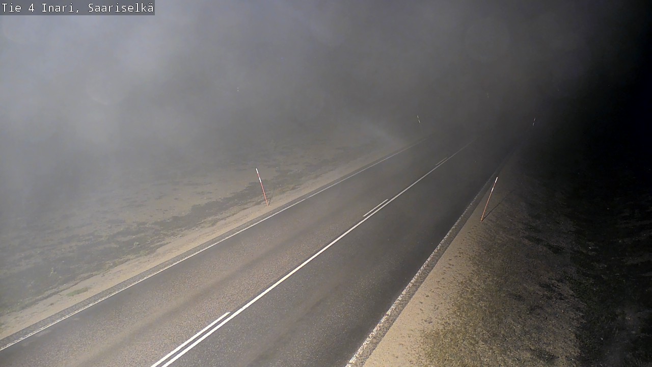 Kelikamerat Kuva Tie 4 Inari, Saariselkä, Kaunispää, Inari, Lappi