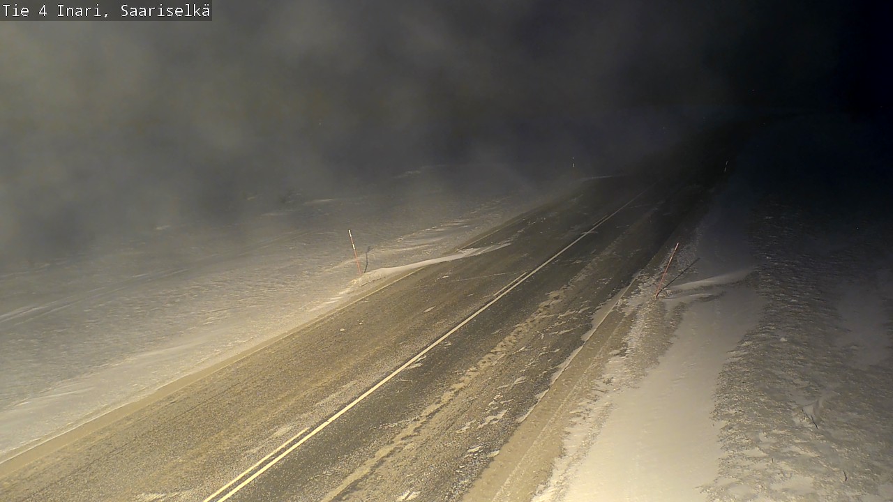 Kelikamerat Kuva Tie 4 Inari, Saariselkä, Kaunispää, Inari, Lappi