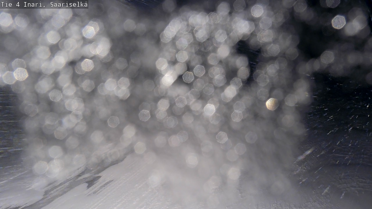 Weather Camera Image Road 4 Inari, Saariselkä, Kaunispää, Inari, Lappi