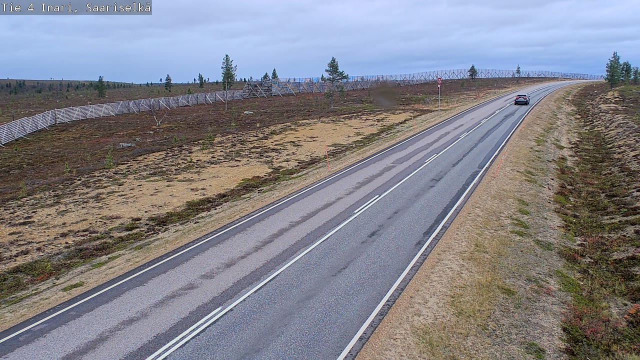 Kelikamerat Kuva Tie 4 Inari, Saariselkä, Kaunispää, Inari, Lappi