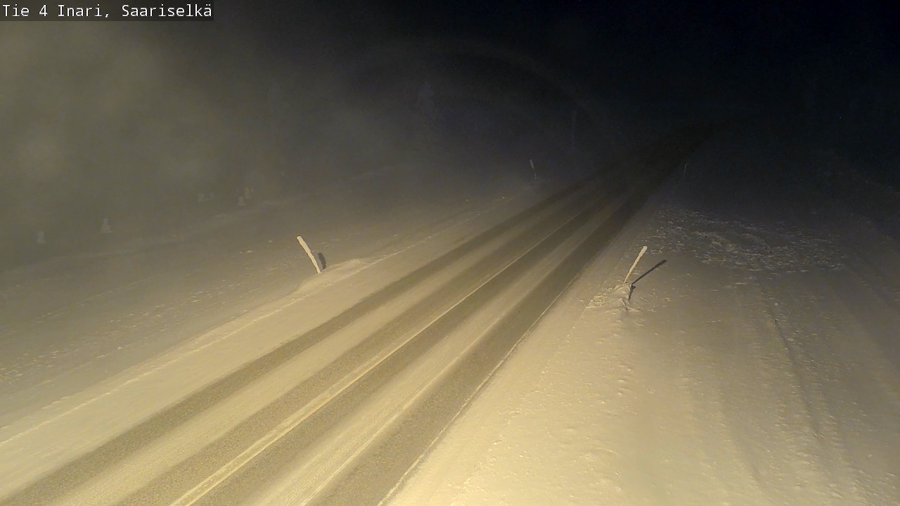 Kelikamerat Kuva Tie 4 Inari, Saariselkä, Kaunispää, Inari, Lappi