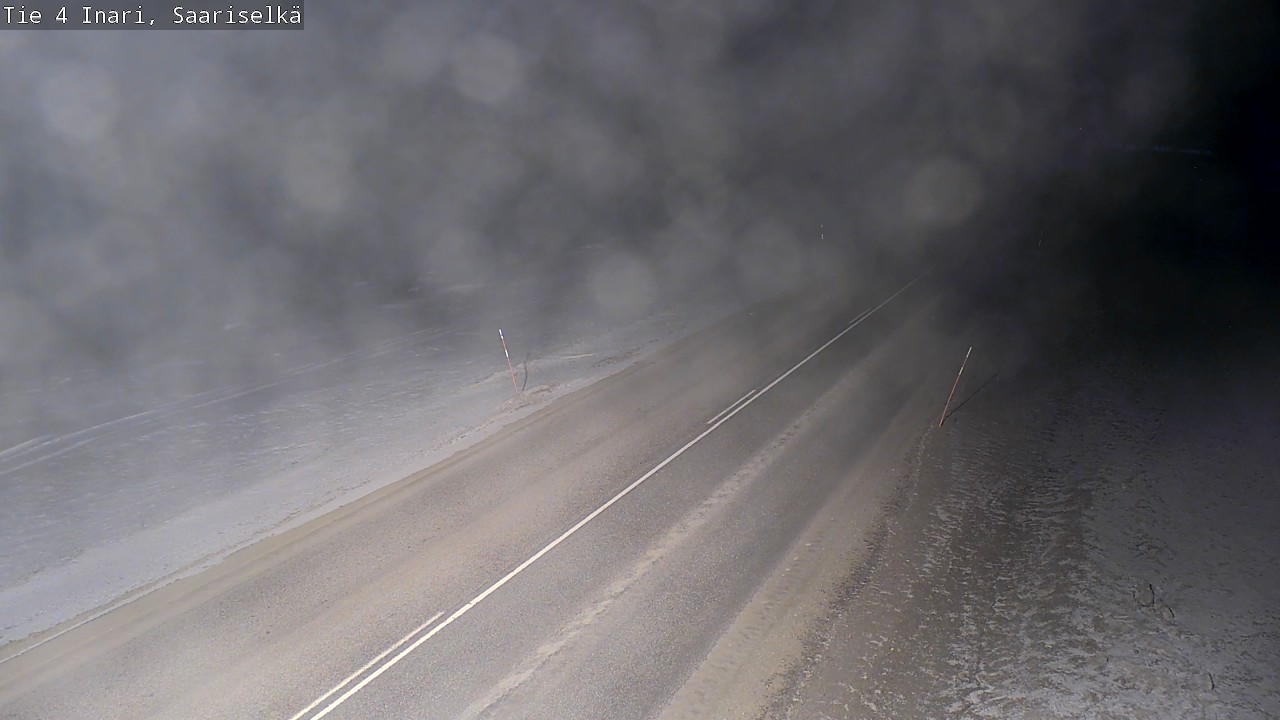 Kelikamerat Kuva Tie 4 Inari, Saariselkä, Kaunispää, Inari, Lappi