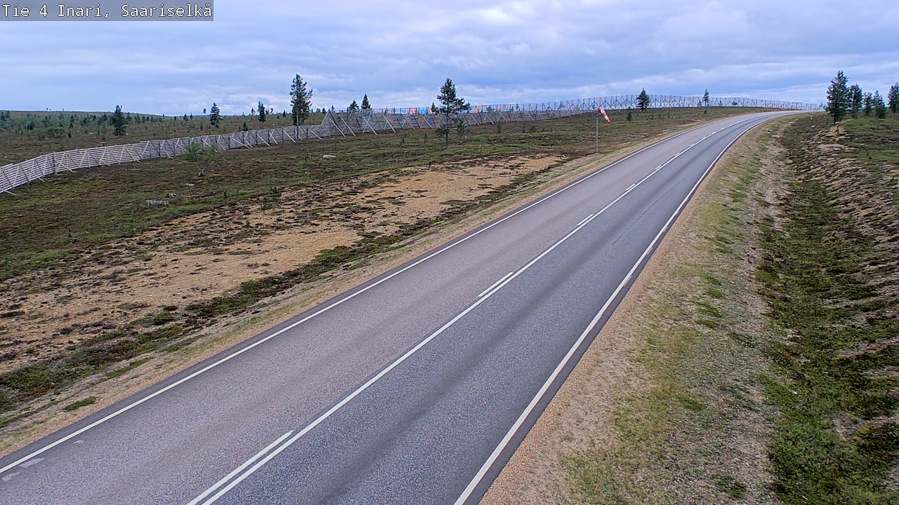 Kelikamerat Kuva Tie 4 Inari, Saariselkä, Kaunispää, Inari, Lappi
