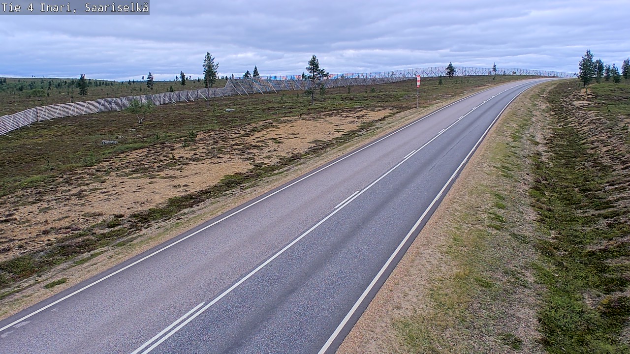 Kelikamerat Kuva Tie 4 Inari, Saariselkä, Kaunispää, Inari, Lappi