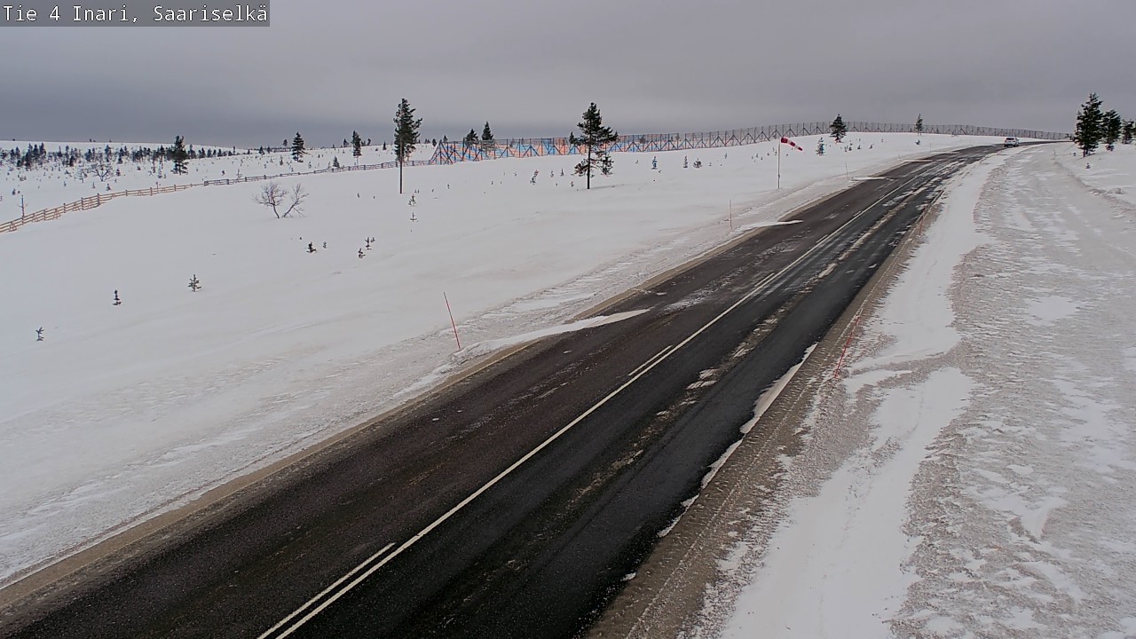 Kelikamerat Kuva Tie 4 Inari, Saariselkä, Kaunispää, Inari, Lappi