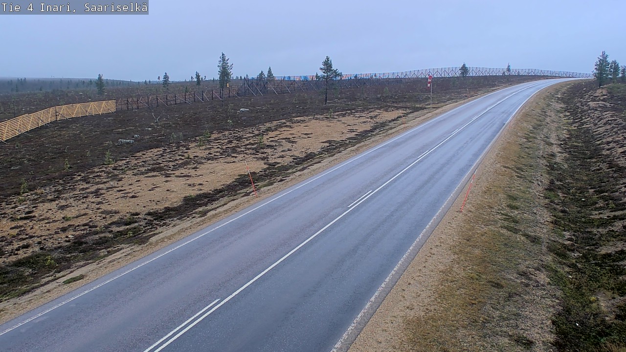 Kelikamerat Kuva Tie 4 Inari, Saariselkä, Kaunispää, Inari, Lappi