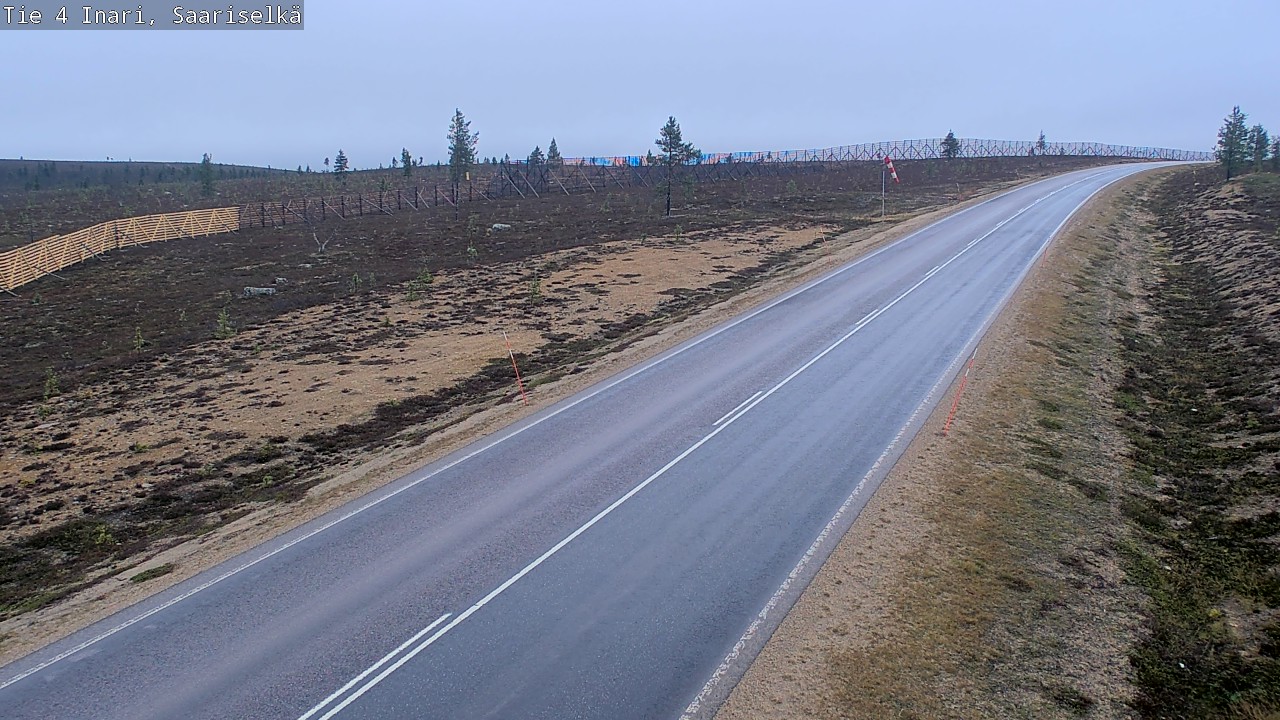 Kelikamerat Kuva Tie 4 Inari, Saariselkä, Kaunispää, Inari, Lappi