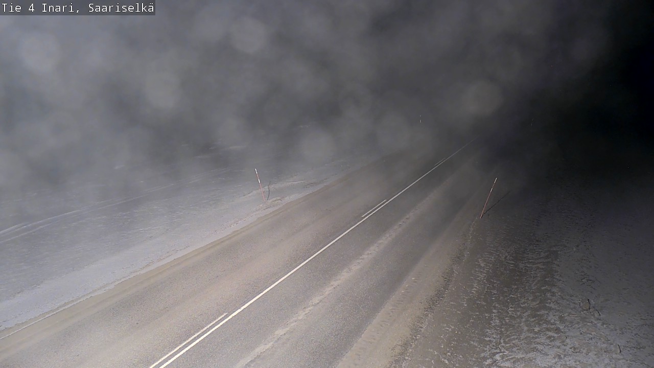 Kelikamerat Kuva Tie 4 Inari, Saariselkä, Kaunispää, Inari, Lappi