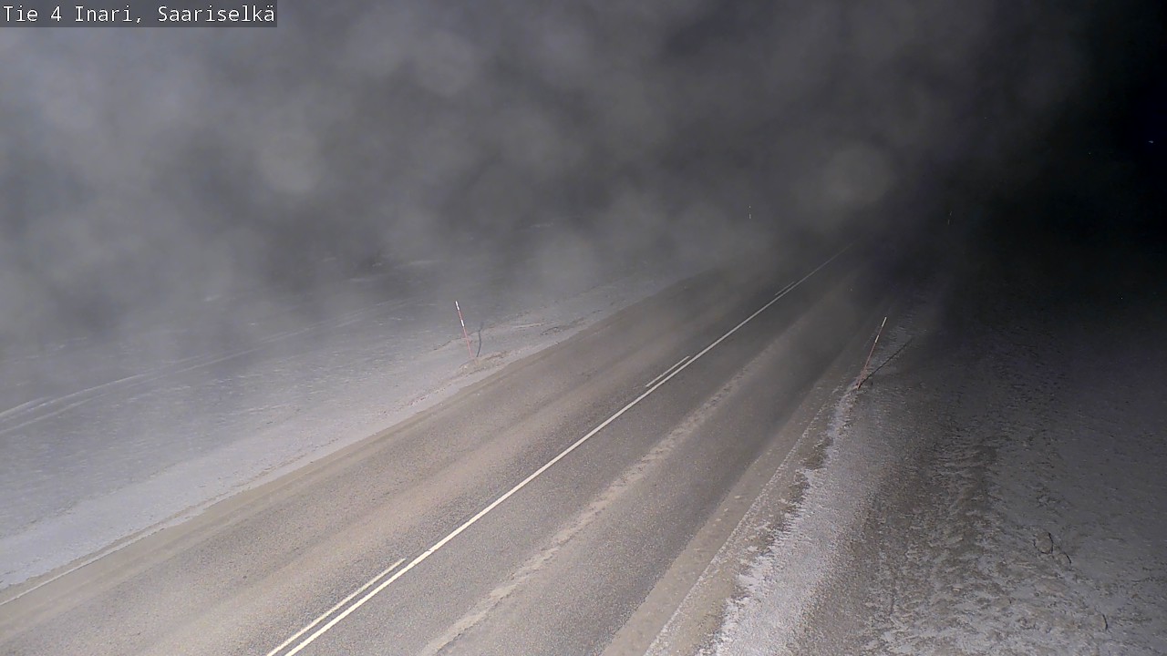 Kelikamerat Kuva Tie 4 Inari, Saariselkä, Kaunispää, Inari, Lappi