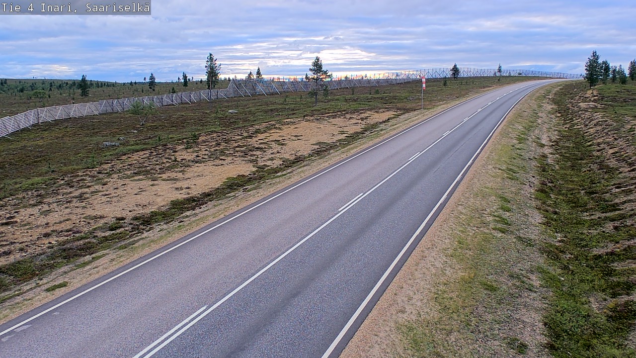 Kelikamerat Kuva Tie 4 Inari, Saariselkä, Kaunispää, Inari, Lappi