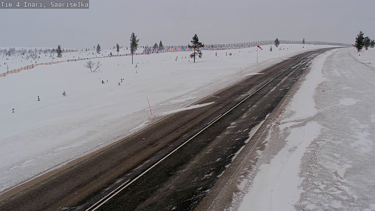 Kelikamerat Kuva Tie 4 Inari, Saariselkä, Kaunispää, Inari, Lappi