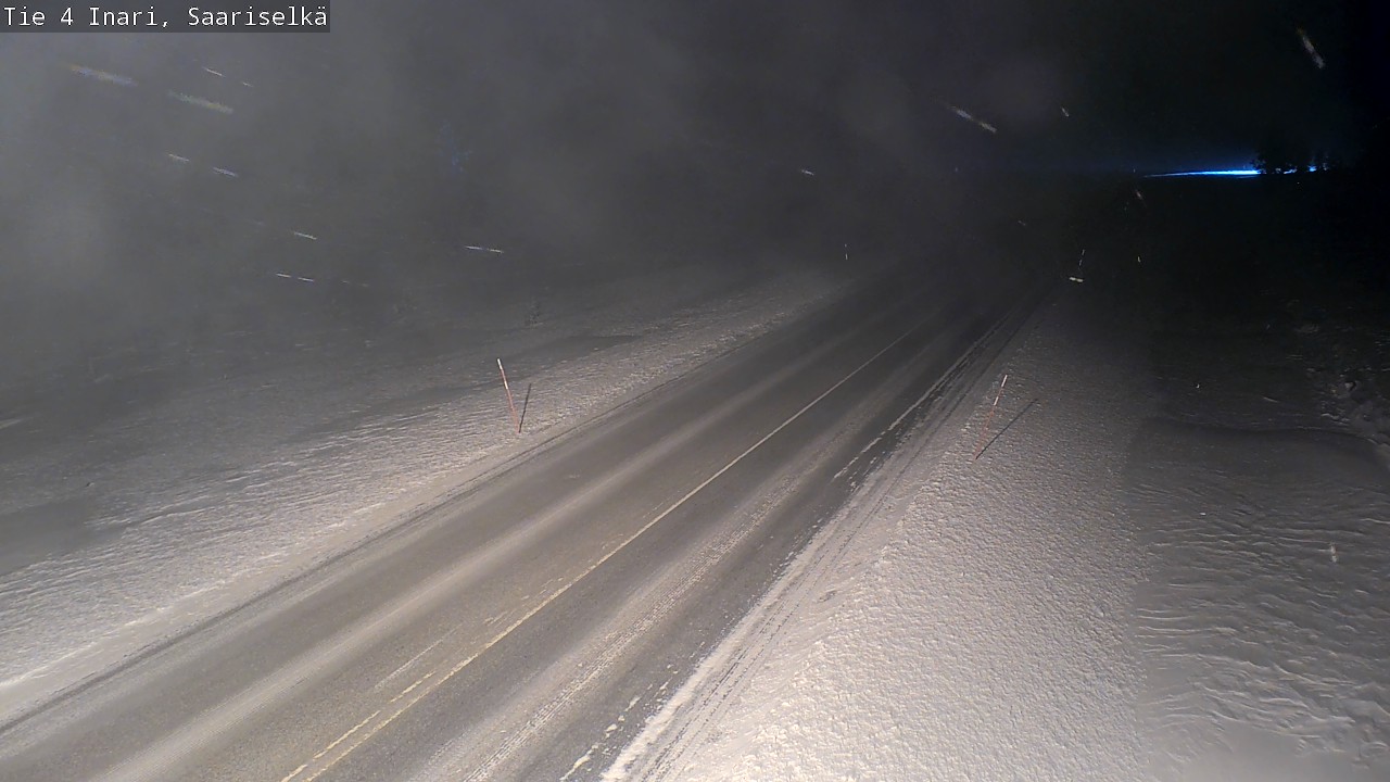 Kelikamerat Kuva Tie 4 Inari, Saariselkä, Kaunispää, Inari, Lappi