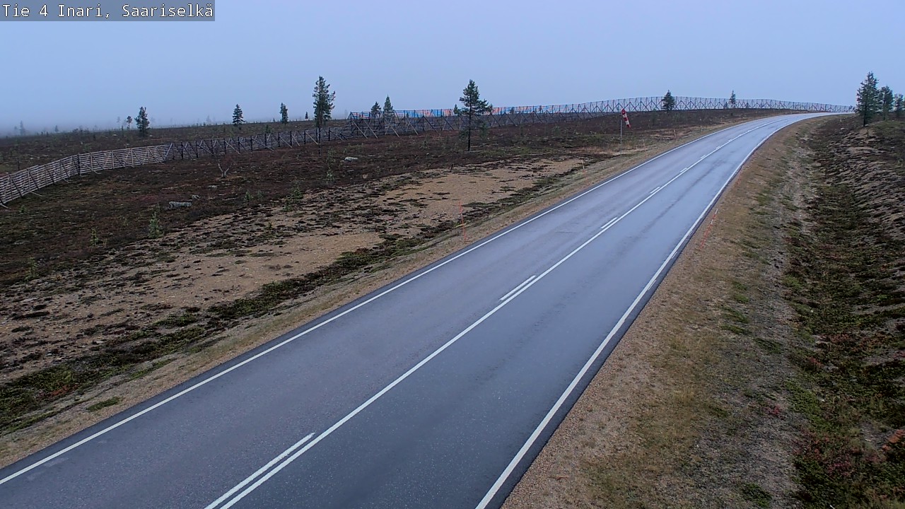 Kelikamerat Kuva Tie 4 Inari, Saariselkä, Kaunispää, Inari, Lappi
